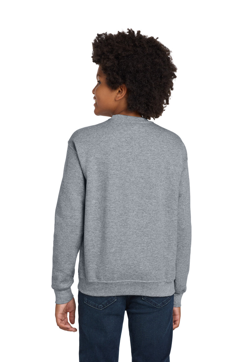 Gildan Youth Heavy Blend Crewneck Sweatshirt - Sport Grey