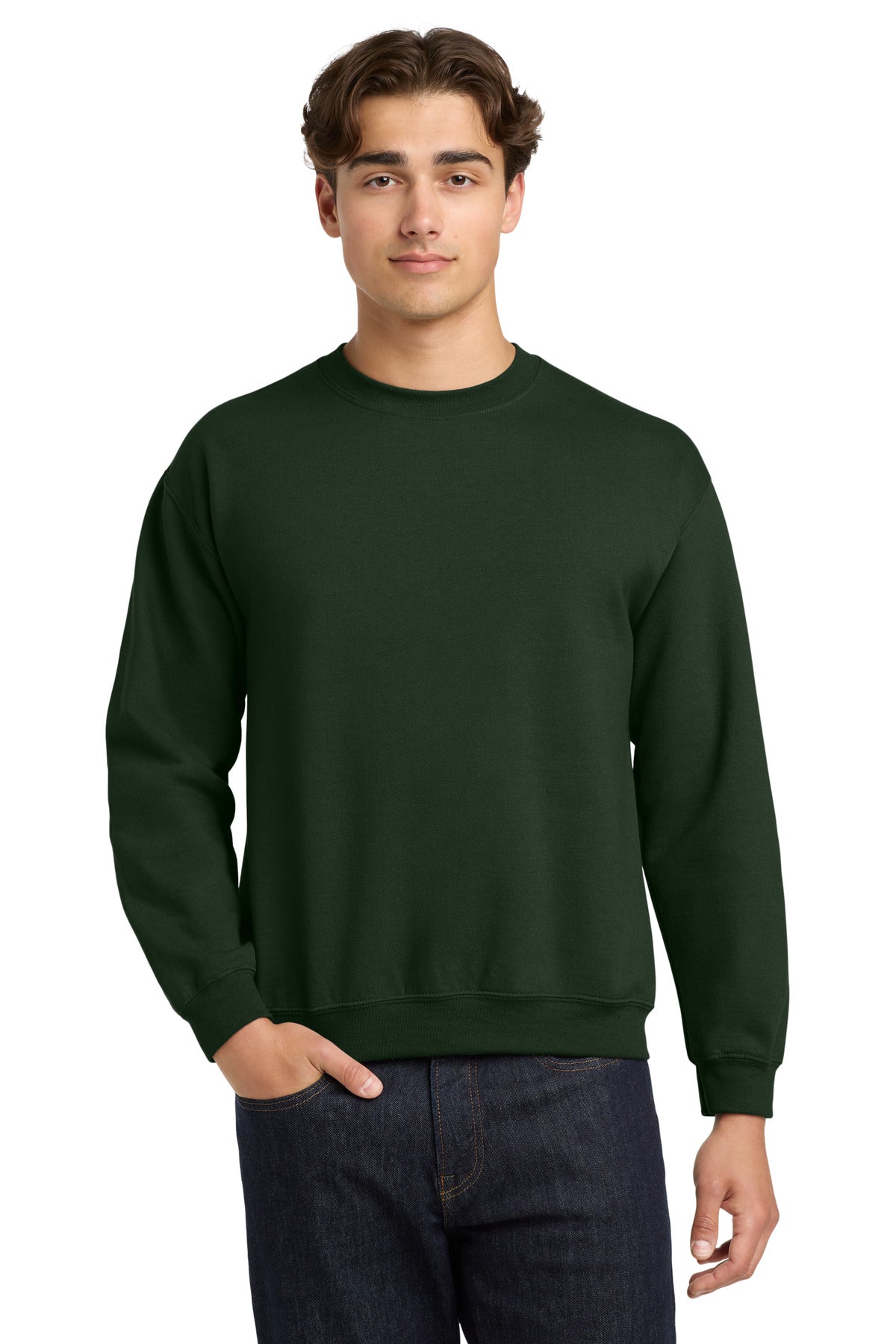 Gildan Heavy Blend Crewneck Sweatshirt - Forest Green