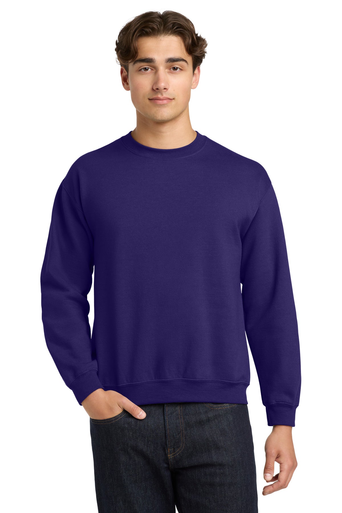 Gildan Heavy Blend Crewneck Sweatshirt - Purple