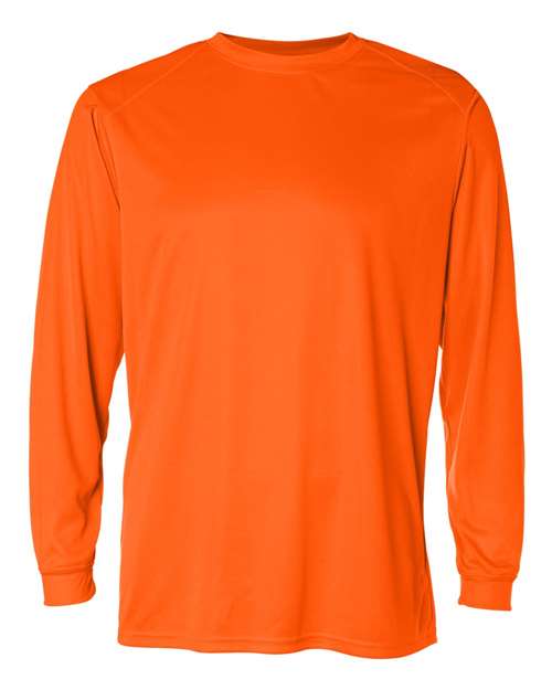 Unisex B-Core Long Sleeve T-Shirt - Safety Orange