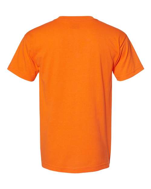 Unisex USA-Made 50/50 T-Shirt - Safety Orange