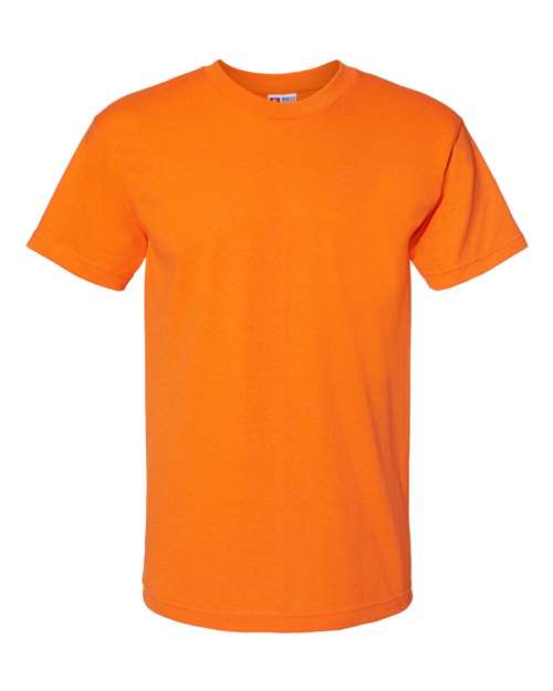 Unisex USA-Made 50/50 T-Shirt - Safety Orange