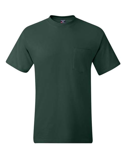 Men's Beefy-T® Pocket T-Shirt - Deep Forest