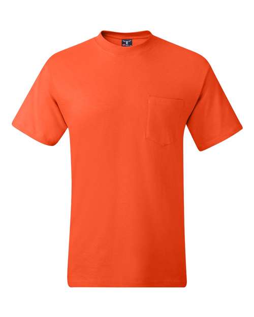 Men's Beefy-T® Pocket T-Shirt - Orange