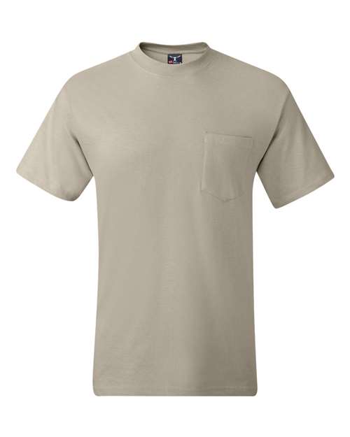 Men's Beefy-T® Pocket T-Shirt - Sand