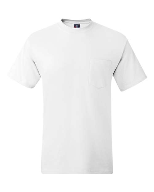 Men's Beefy-T® Pocket T-Shirt - White