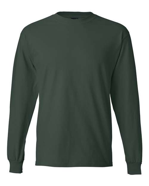 Unisex Beefy-T® Long Sleeve T-Shirt - Deep Forest