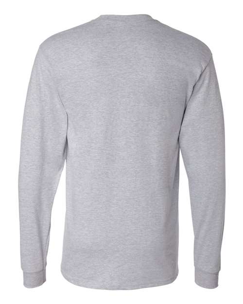 Unisex Beefy-T® Long Sleeve T-Shirt - Light Steel