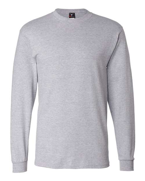 Unisex Beefy-T® Long Sleeve T-Shirt - Light Steel