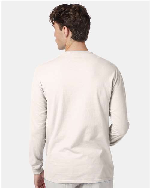 Unisex Beefy-T® Long Sleeve T-Shirt - Natural