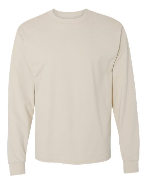 Unisex Beefy-T® Long Sleeve T-Shirt - Sand