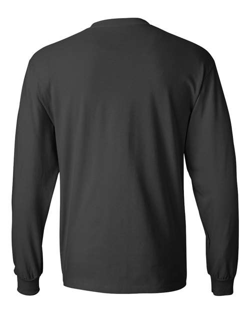 Unisex Beefy-T® Long Sleeve T-Shirt - Smoke Grey