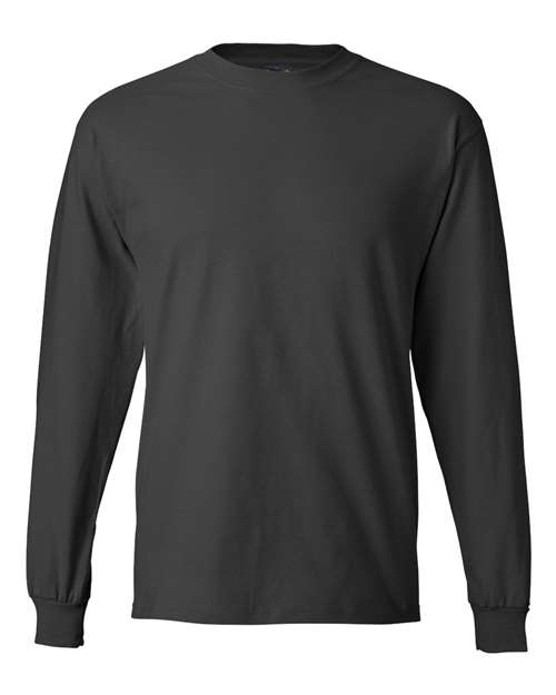 Unisex Beefy-T® Long Sleeve T-Shirt - Smoke Grey