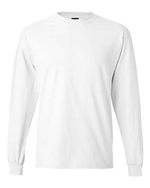 Unisex Beefy-T® Long Sleeve T-Shirt - White