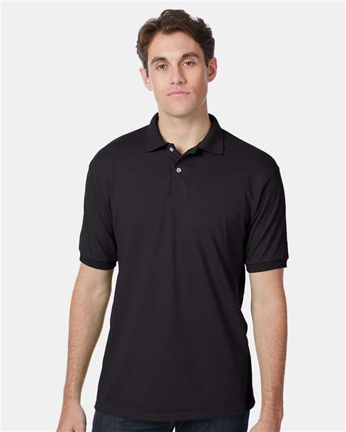 Men's EcoSmart® Jersey Polo - Black
