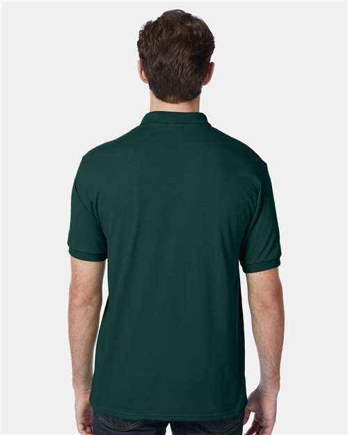 Men's EcoSmart® Jersey Polo - Deep Forest