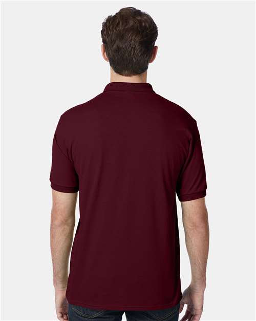 Men's EcoSmart® Jersey Polo - Maroon