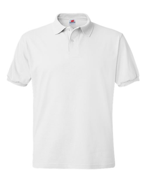 Men's EcoSmart® Jersey Polo - White