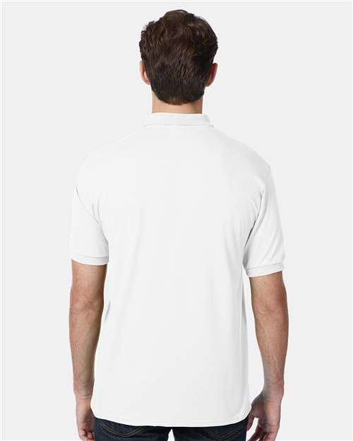 Men's EcoSmart® Jersey Polo - White