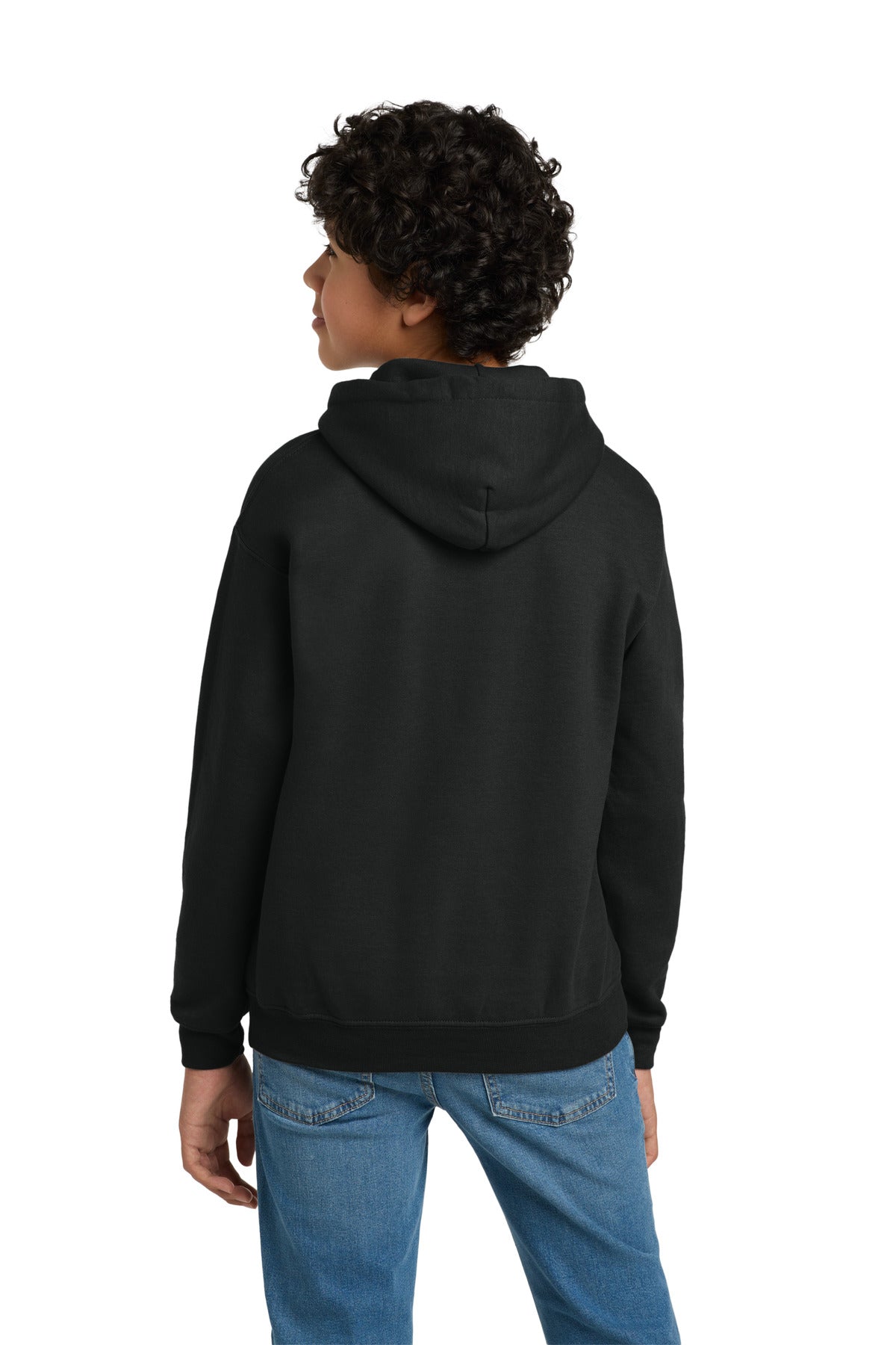 Gildan - Youth Heavy Blend Hooded Sweatshirt - Black