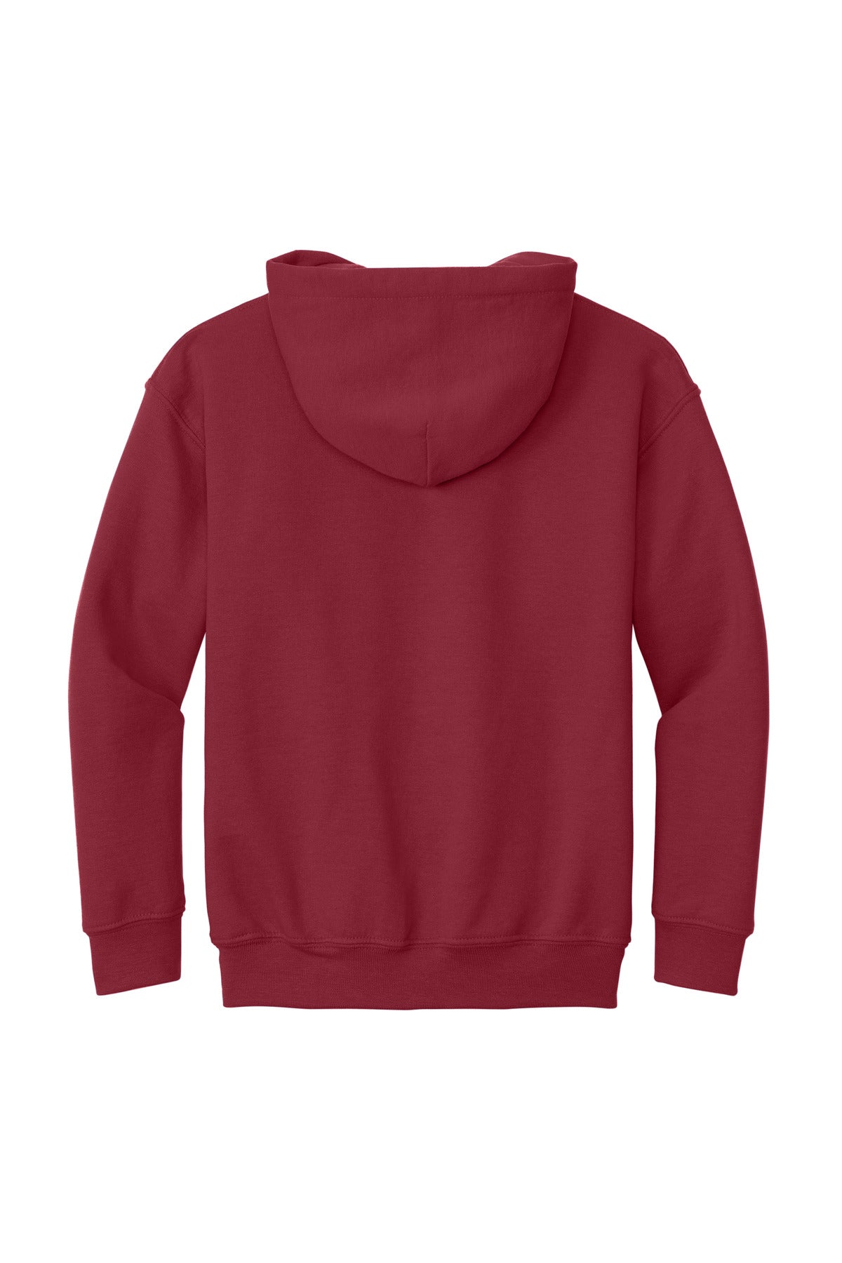 Gildan - Youth Heavy Blend Hooded Sweatshirt - Cardinal Red