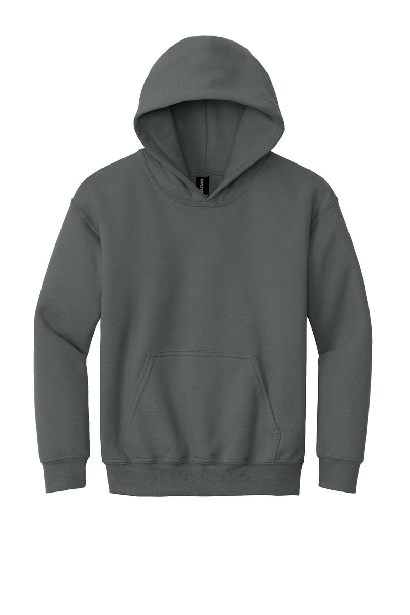 Gildan - Youth Heavy Blend Hooded Sweatshirt - Charcoal