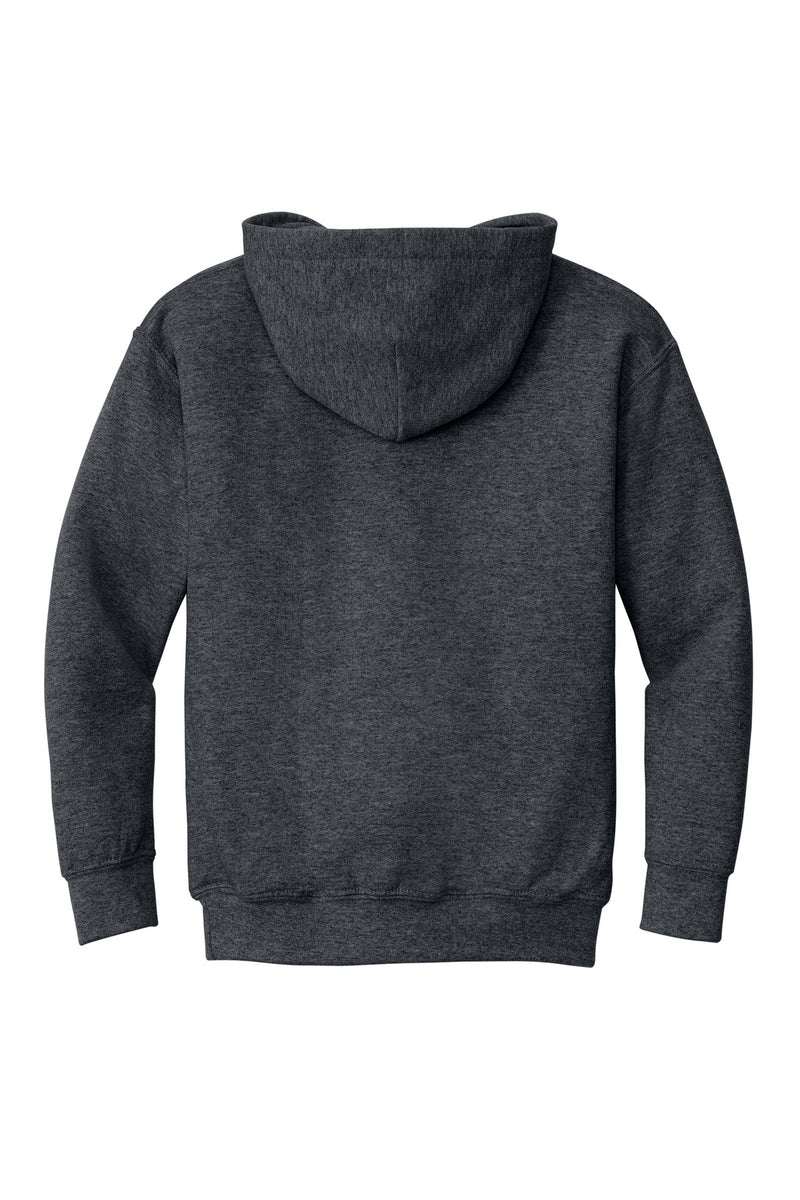 Gildan - Youth Heavy Blend Hooded Sweatshirt - Dark Heather