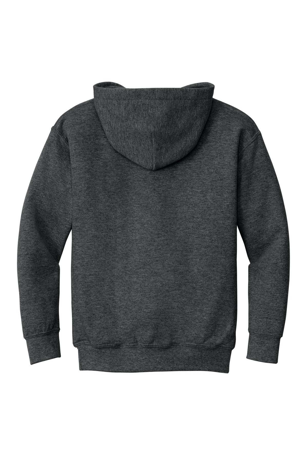 Gildan - Youth Heavy Blend Hooded Sweatshirt - Fan Charcoal Heather