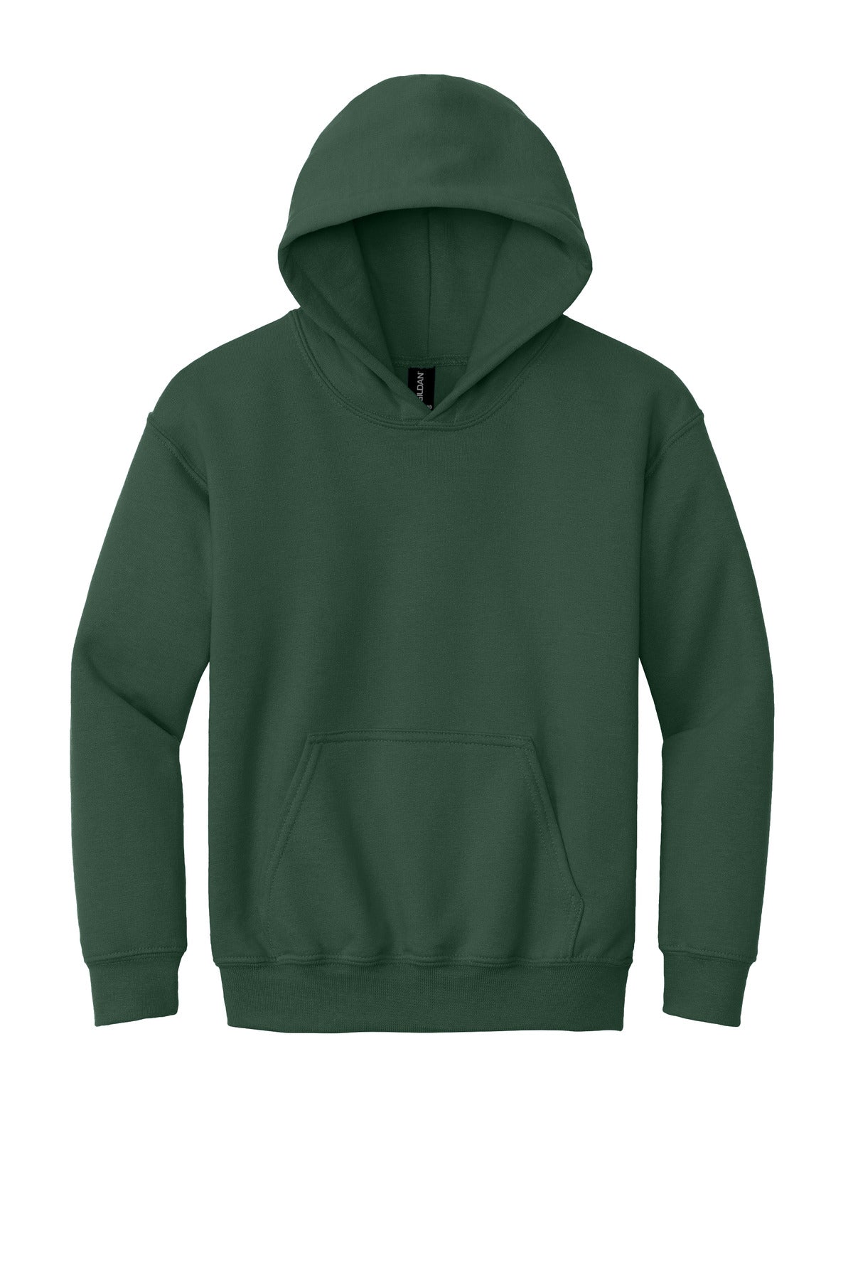 Gildan - Youth Heavy Blend Hooded Sweatshirt - Fan Dark Green