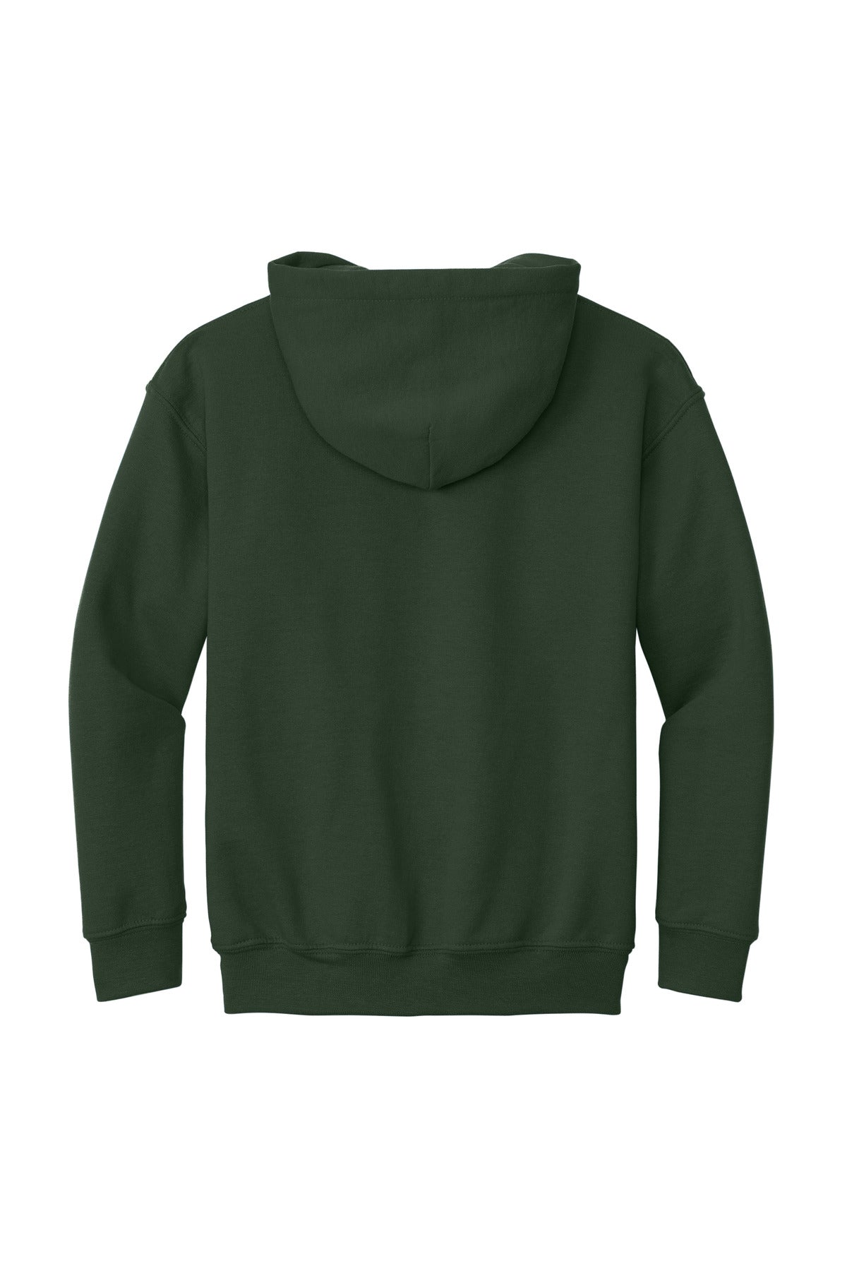 Gildan - Youth Heavy Blend Hooded Sweatshirt - Forest Green
