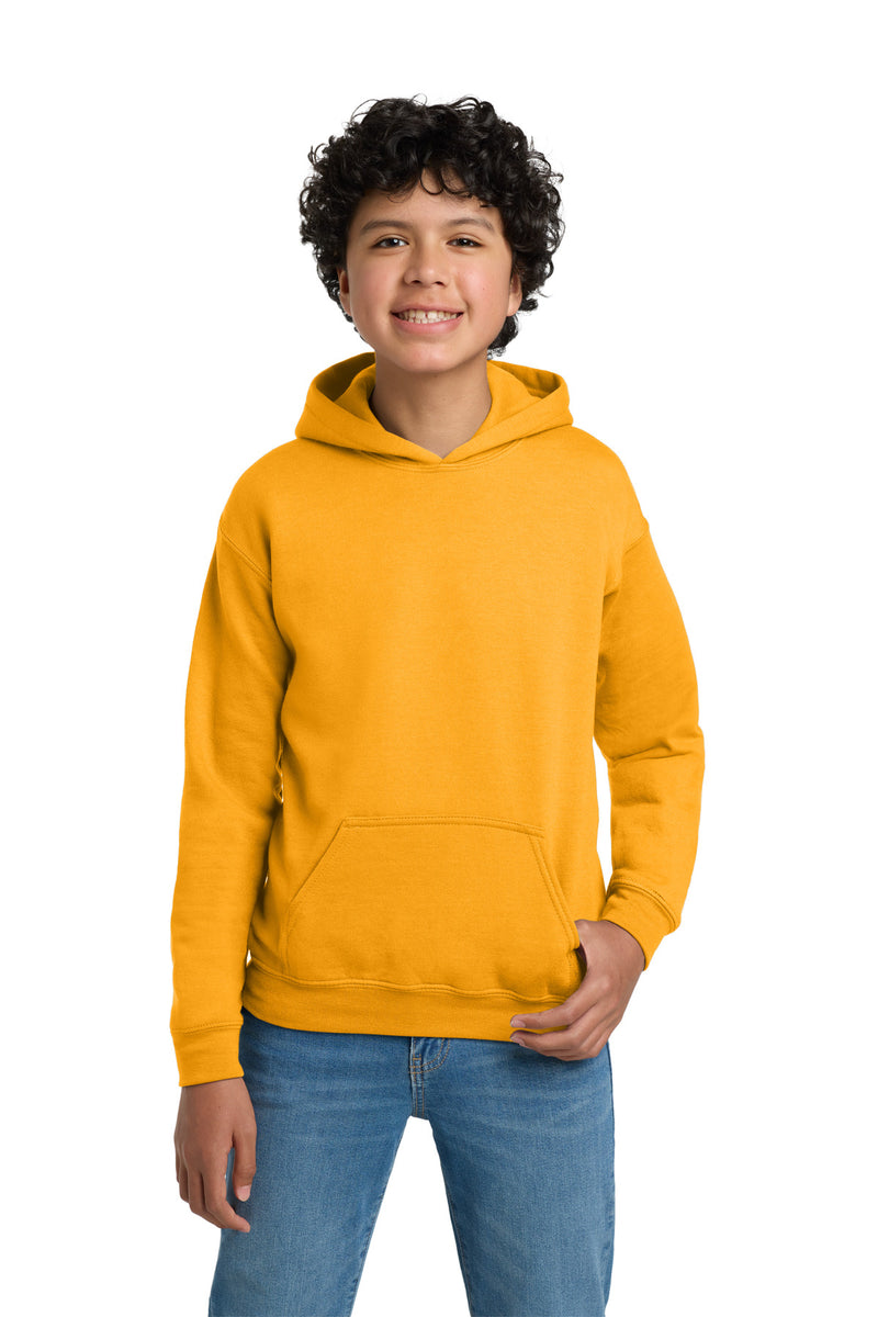 Gildan - Youth Heavy Blend Hooded Sweatshirt - Gold