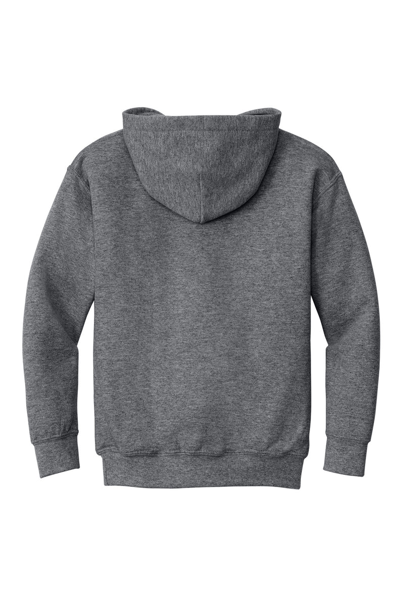 Gildan - Youth Heavy Blend Hooded Sweatshirt - Graphite Heather