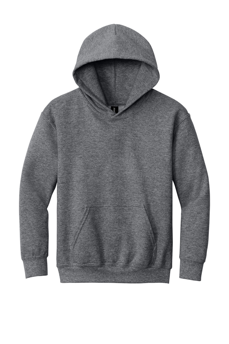 Gildan - Youth Heavy Blend Hooded Sweatshirt - Graphite Heather