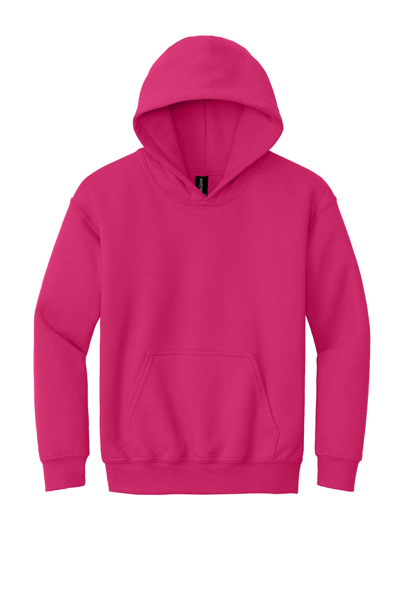 Gildan - Youth Heavy Blend Hooded Sweatshirt - Heliconia