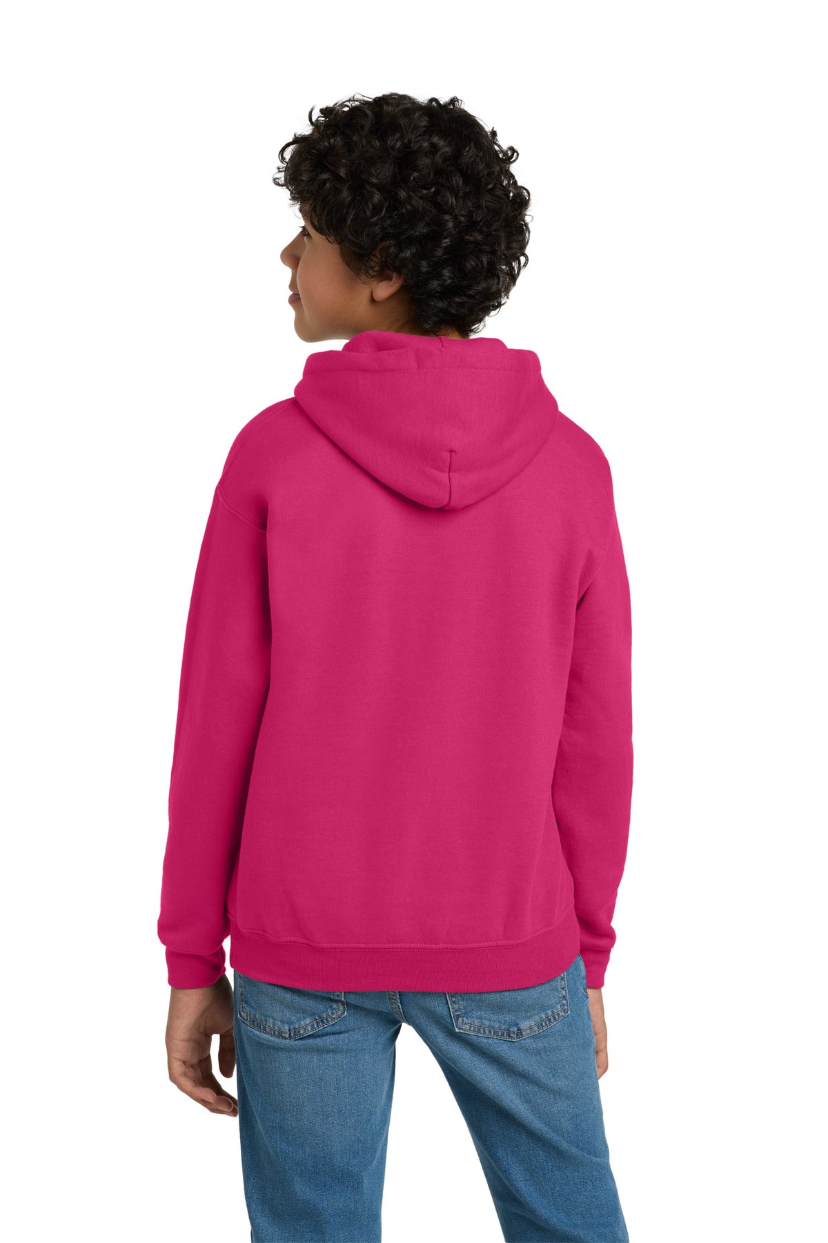 Gildan - Youth Heavy Blend Hooded Sweatshirt - Heliconia