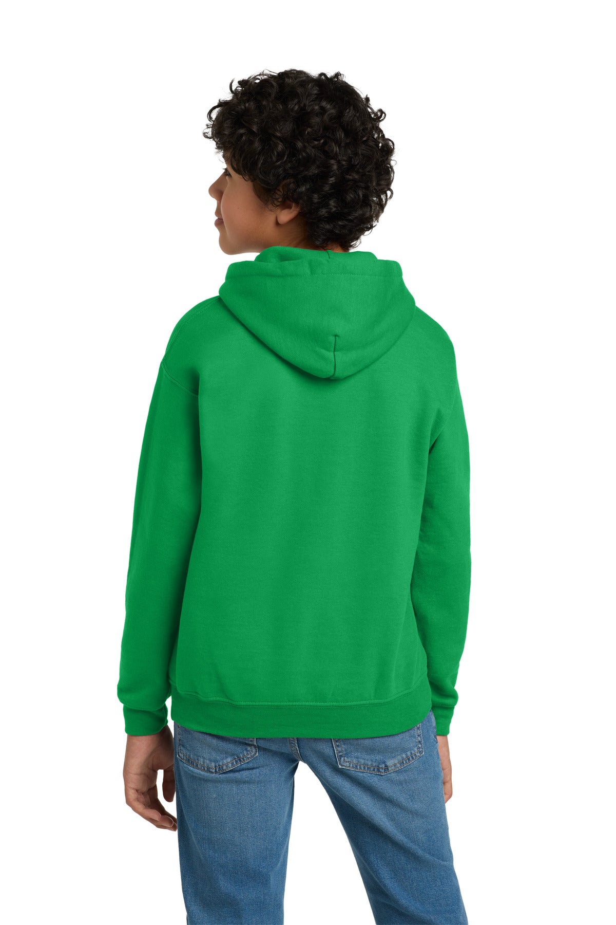 Gildan - Youth Heavy Blend Hooded Sweatshirt - Irish Green