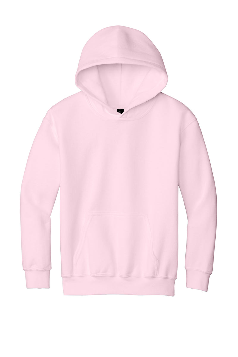 Gildan - Youth Heavy Blend Hooded Sweatshirt - Light Pink