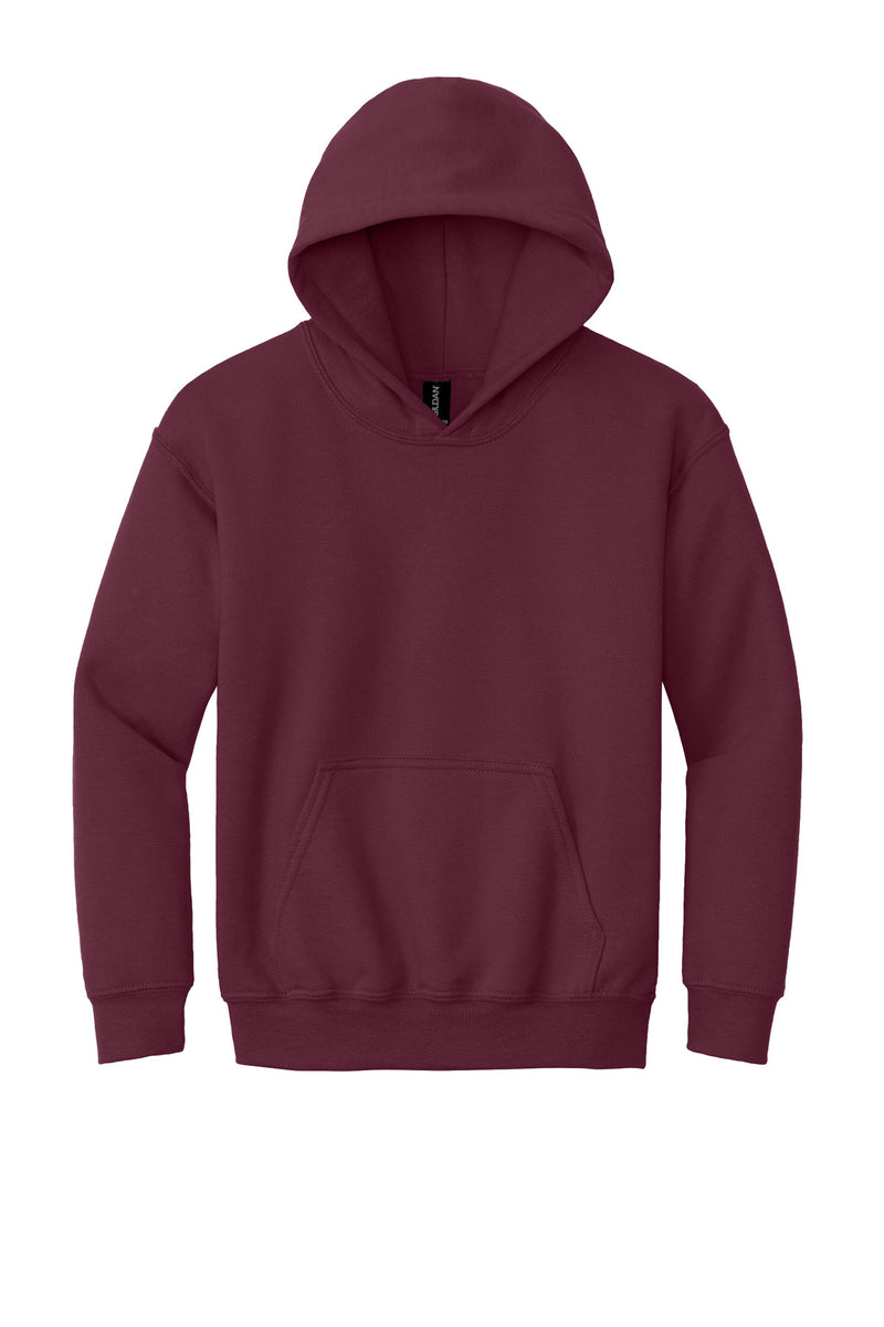 Gildan - Youth Heavy Blend Hooded Sweatshirt - Maroon