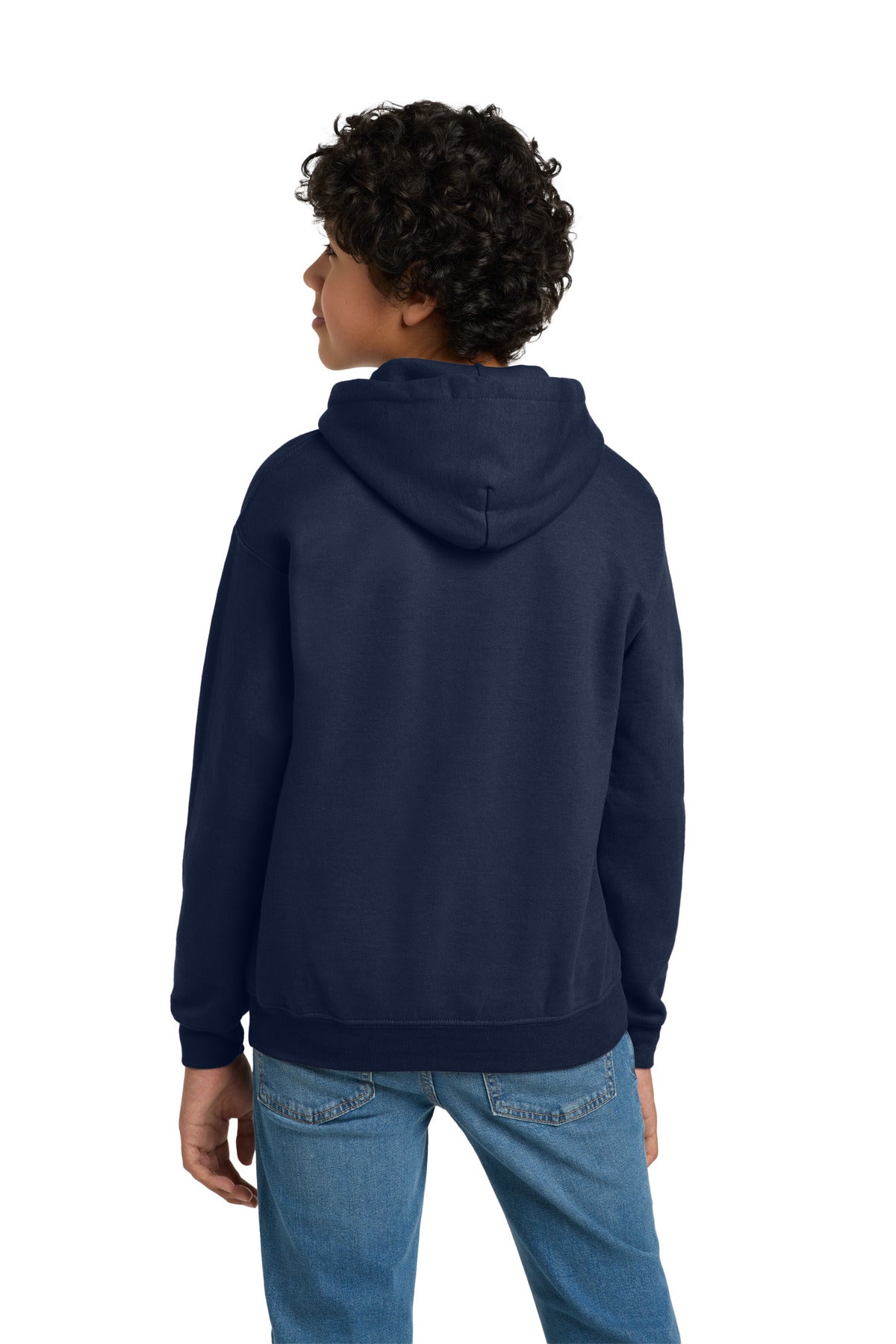 Gildan - Youth Heavy Blend Hooded Sweatshirt - Navy