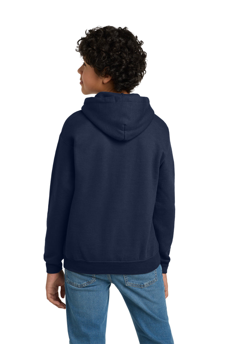Gildan - Youth Heavy Blend Hooded Sweatshirt - Navy
