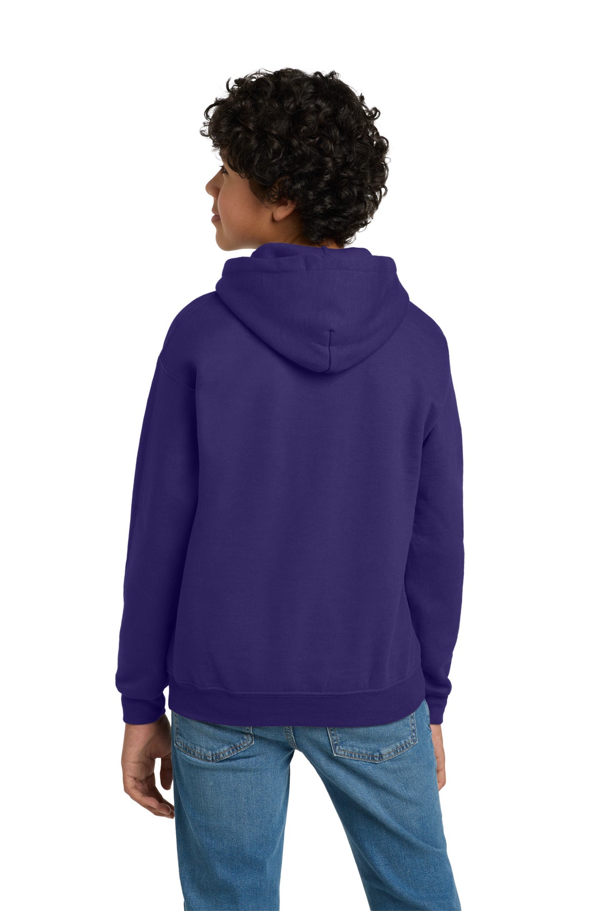 Gildan - Youth Heavy Blend Hooded Sweatshirt - Purple