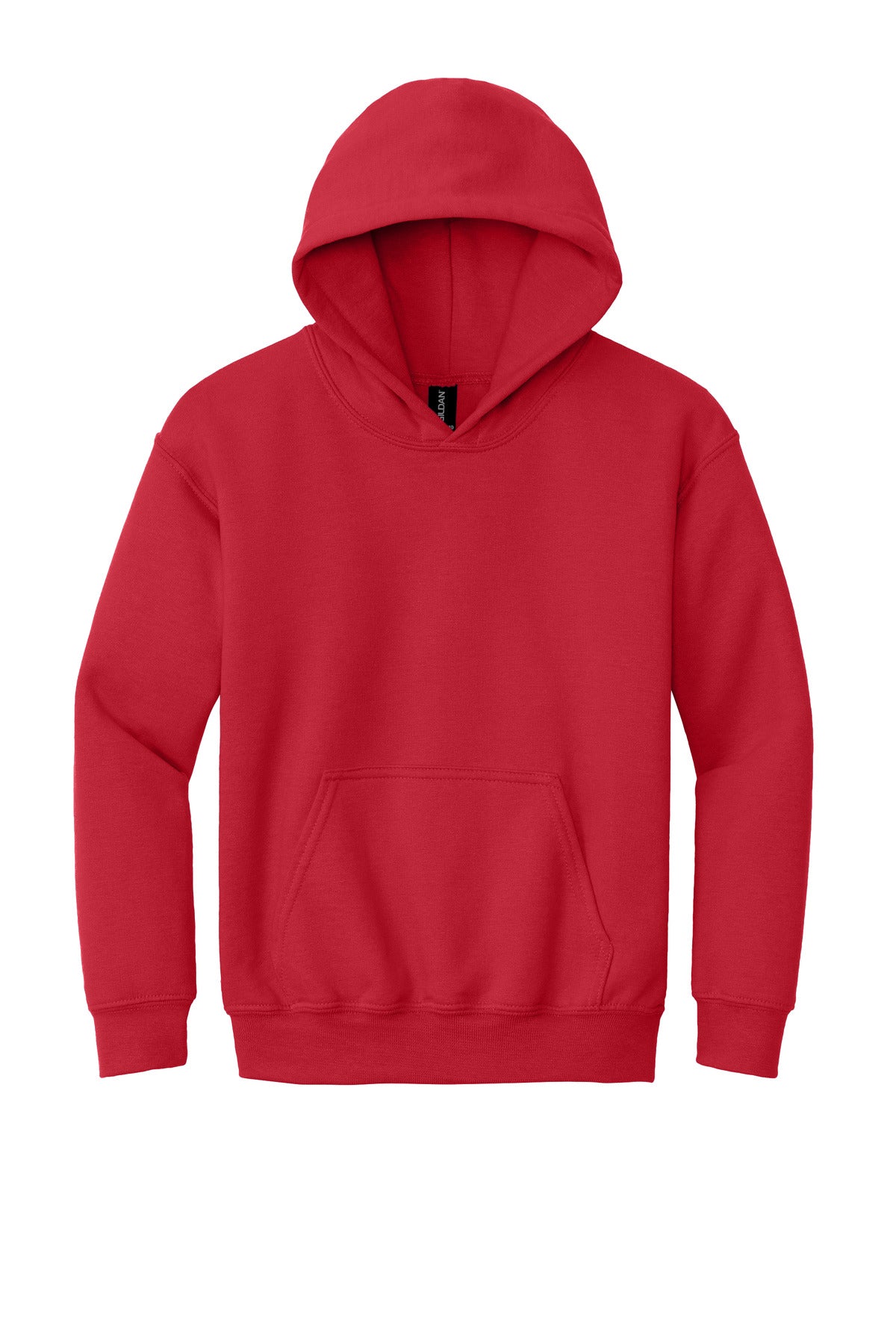 Gildan - Youth Heavy Blend Hooded Sweatshirt - Red