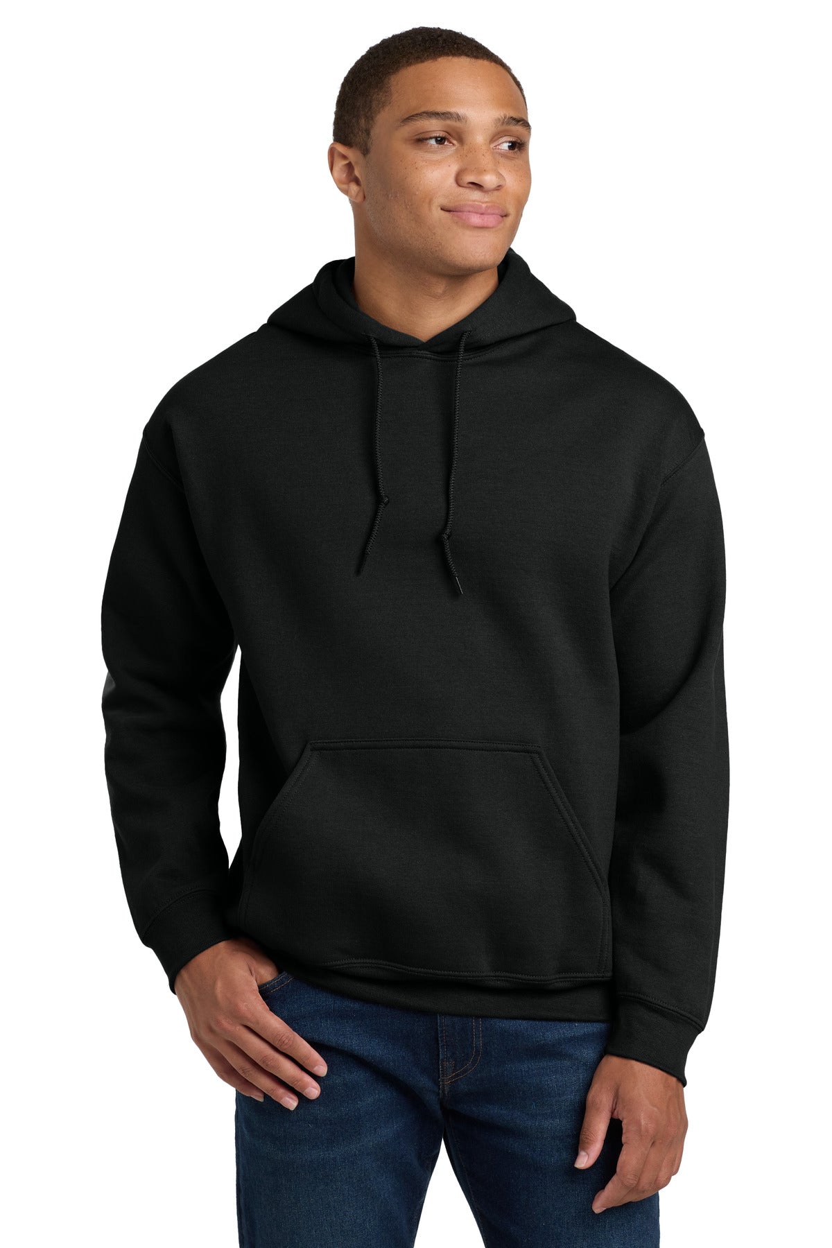 Gildan - Heavy Blend Hooded Sweatshirt - Black