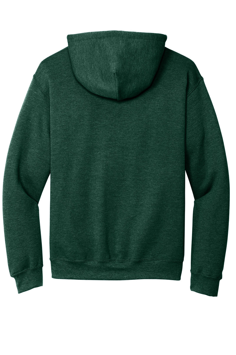 Gildan - Heavy Blend Hooded Sweatshirt - Heather Dark Green