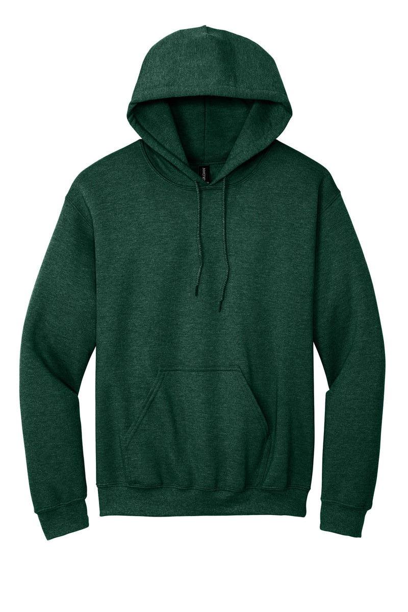 Gildan - Heavy Blend Hooded Sweatshirt - Heather Dark Green