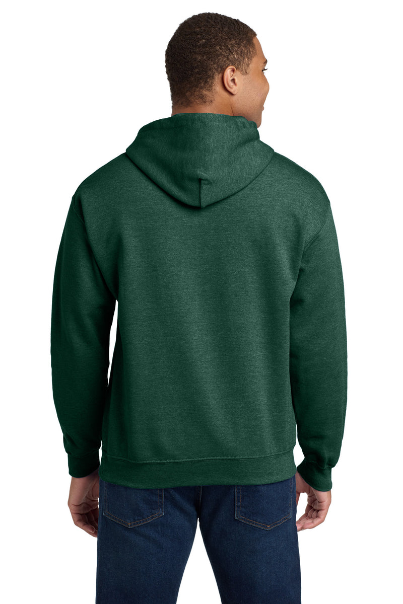 Gildan - Heavy Blend Hooded Sweatshirt - Heather Dark Green