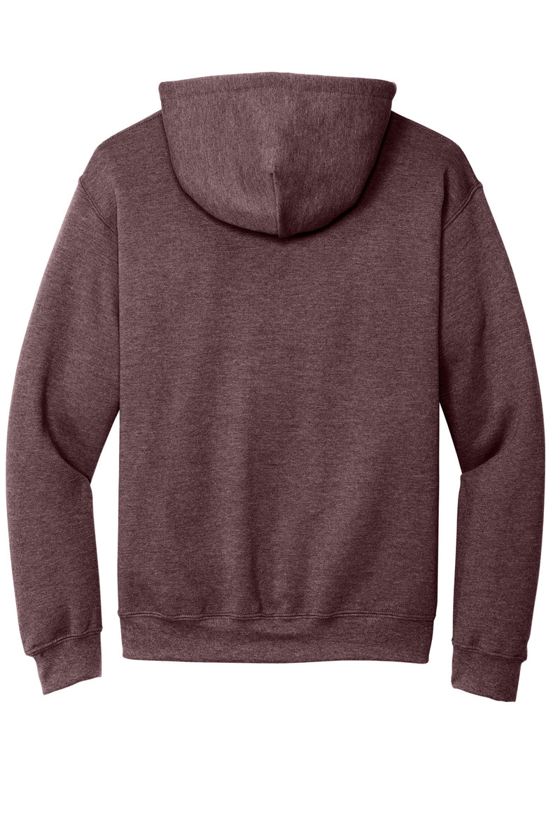 Gildan - Heavy Blend Hooded Sweatshirt - Heather Dark Maroon
