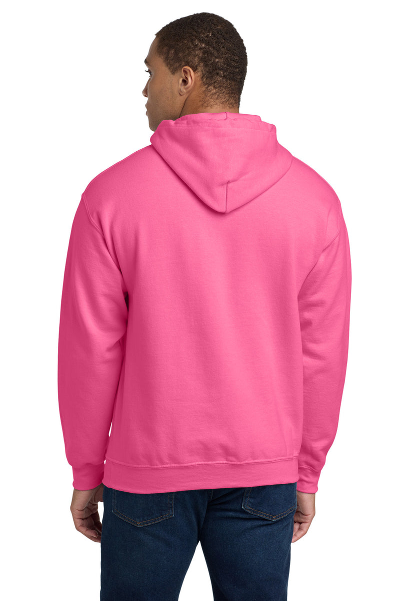 Gildan - Heavy Blend Hooded Sweatshirt - Safety Pink