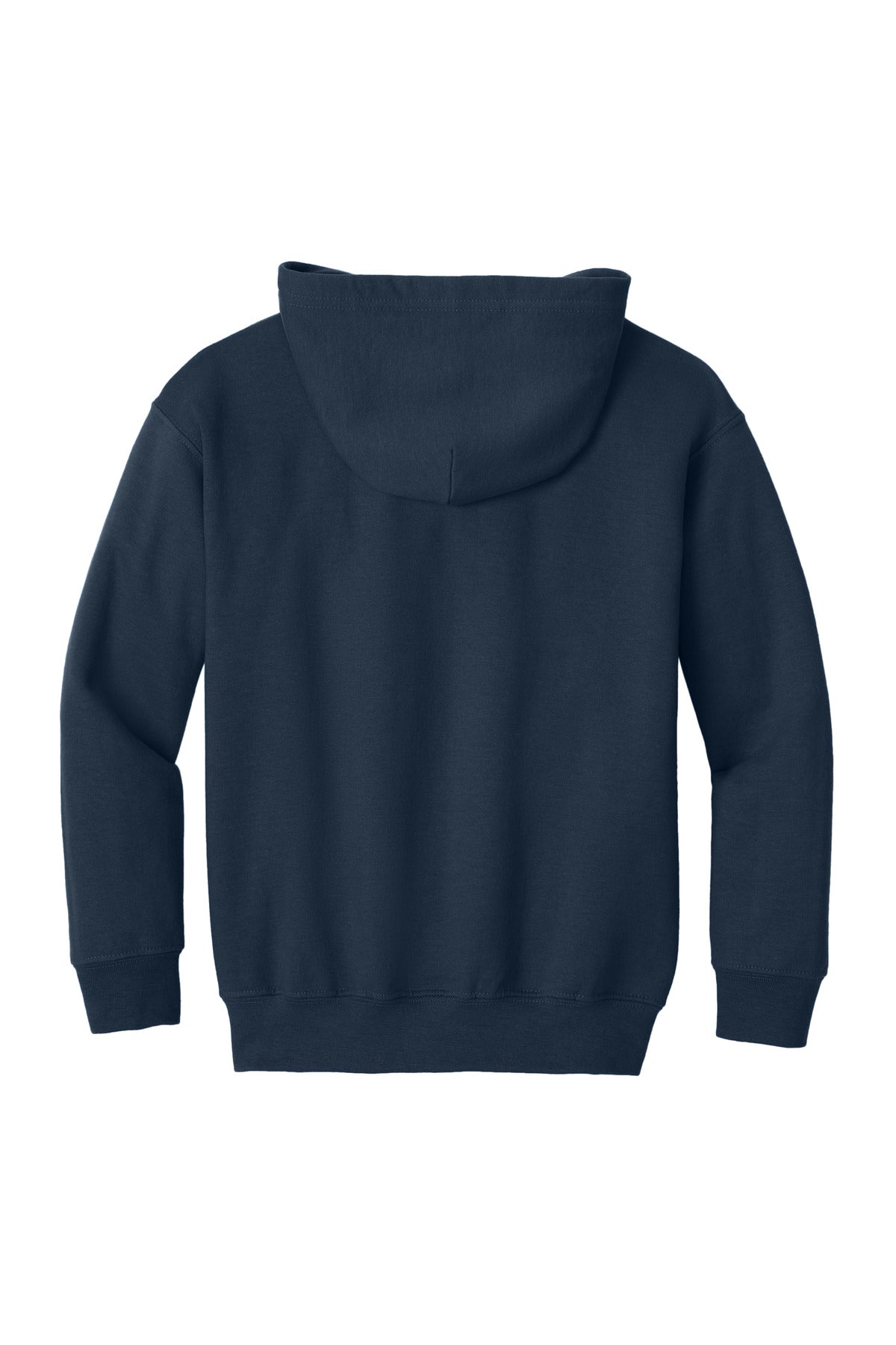 Gildan Youth Heavy Blend Full-Zip Hooded Sweatshirt - Navy