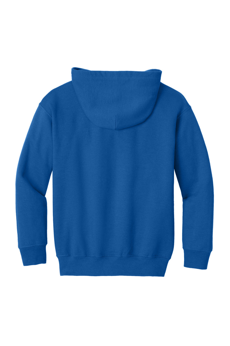 Gildan Youth Heavy Blend Full-Zip Hooded Sweatshirt - Royal